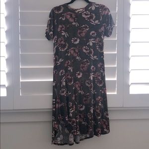 Floral free flow dress